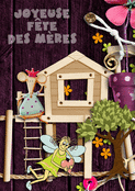 Sourire enchant&eacute; pour la f&ecirc;te des m&egrave;res